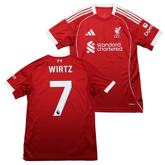 adidas（アディダス） ＃7 フロリアン・ヴィルツ 25/26 LFC リバプール