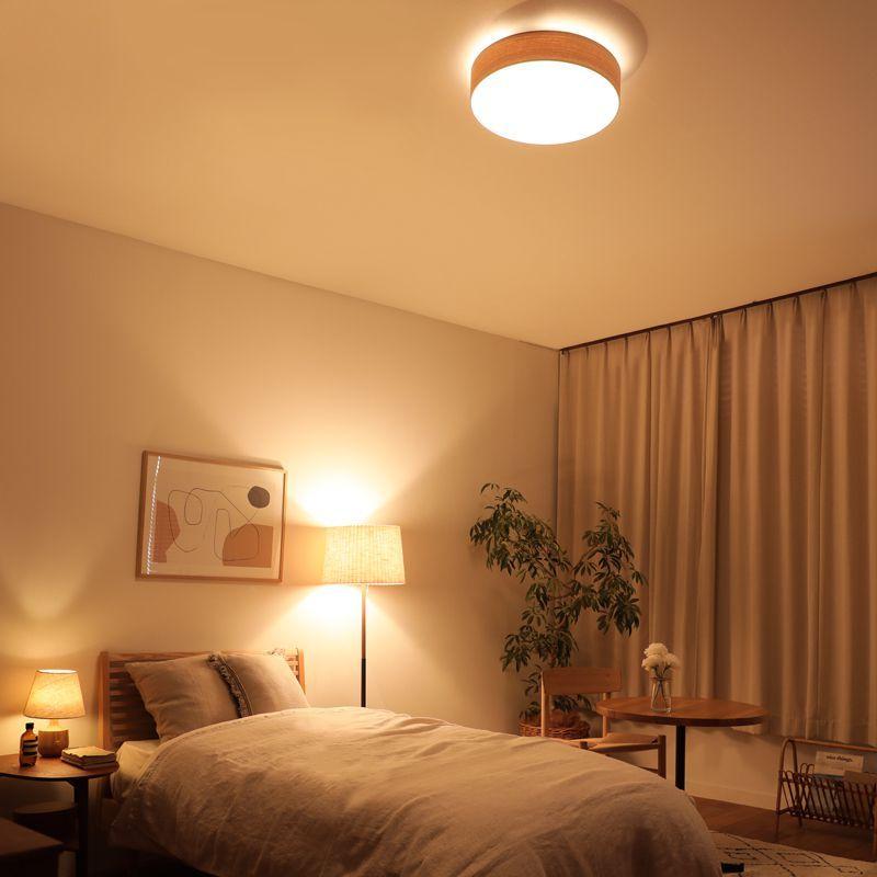 シーリングライト Olika WOOD LED CEILING LIGHT 調光 調色 タモ