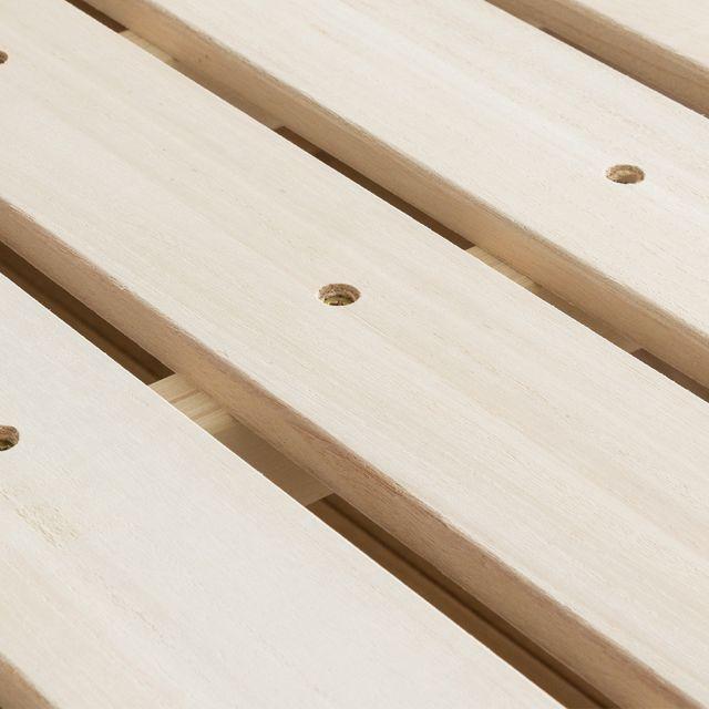 布団で使える すのこベッド Cube シングルサイズ フレームのみ 高さ3