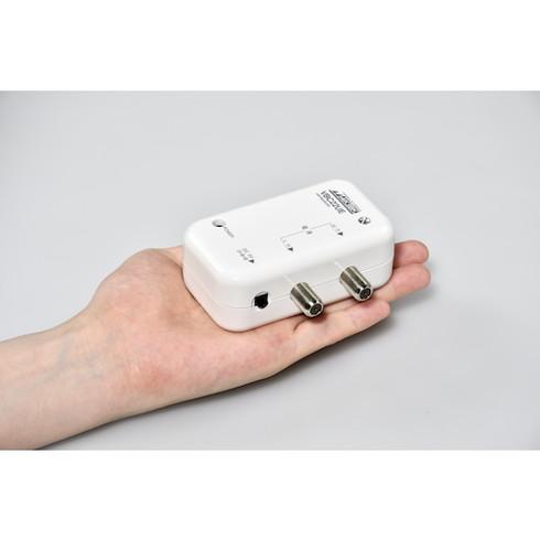 日本アンテナ 卓上型UHFブースター CS・BSパス 4K8K対応 屋内用 22dB