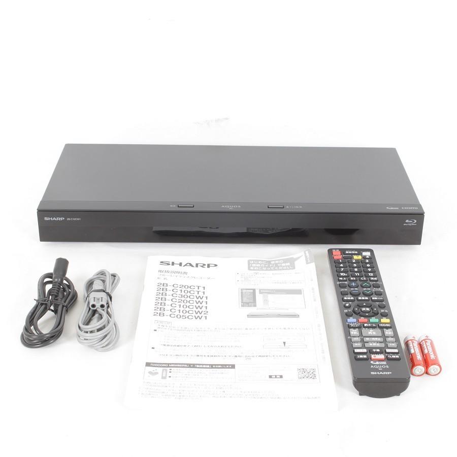 AQUOS 【美品】シャープ ブルーレイレコーダー 2B-C10CW1 2021年製 1TB