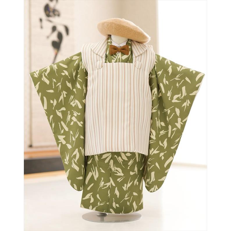 3歳 男の子 七五三 レンタル df161 和洋2way 着物レンタル フルセット