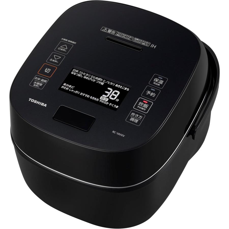 TOSHIBA（東芝） RC-10VXV-K 5.5合 真空圧力IHジャー炊飯器 炎匠炊き