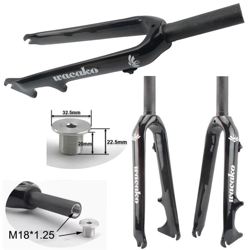 wacako小径車フォーク 折りたたみ自転車フォーク コラム長カスタム