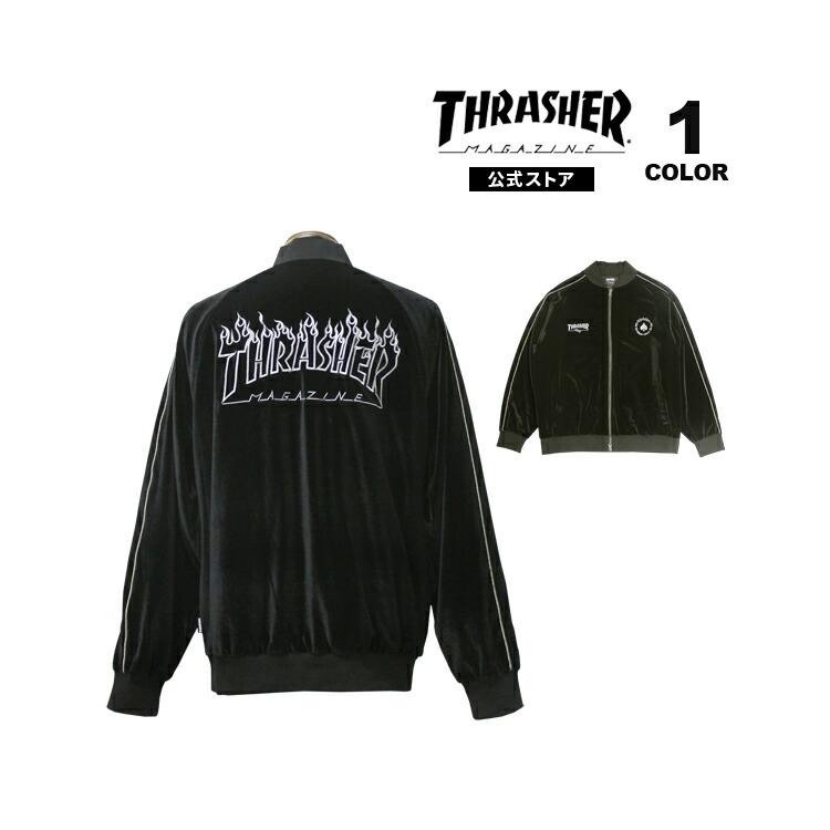THRASHER（スラッシャー） SALE スカジャン THRASHER VELOUR SOUVENIR