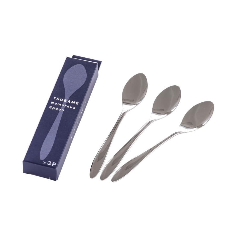 オークス（AUX） TSUBAME なめらかスプーン 3本組【製造元出荷