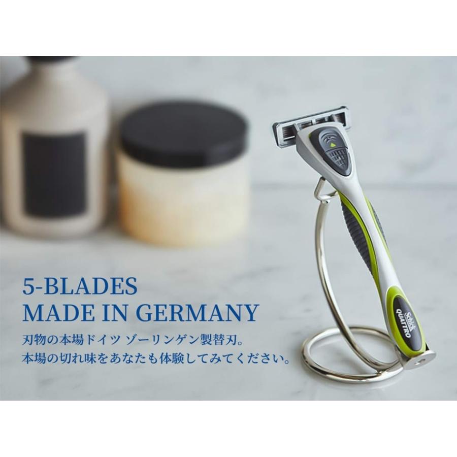 schick（シック） 替刃のみ クアトロ5 替刃4個 カミソリ 替え刃 男性