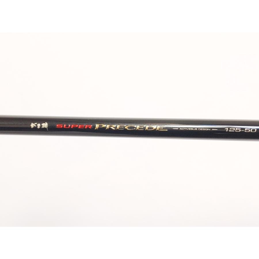 がま磯 【現品限り】美品 がまかつ スーパープレシード 125-50 磯竿