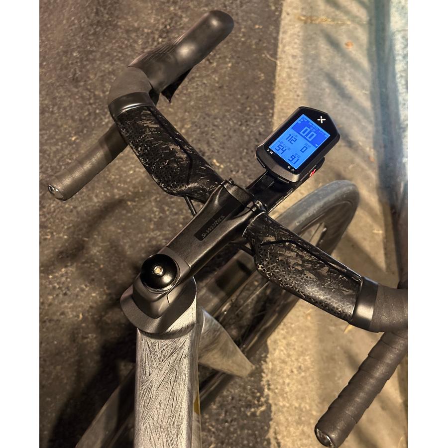 TOSEEK 一体型ハンドル 幅380mm ステム長100mm 付属品全てアリ 楽天