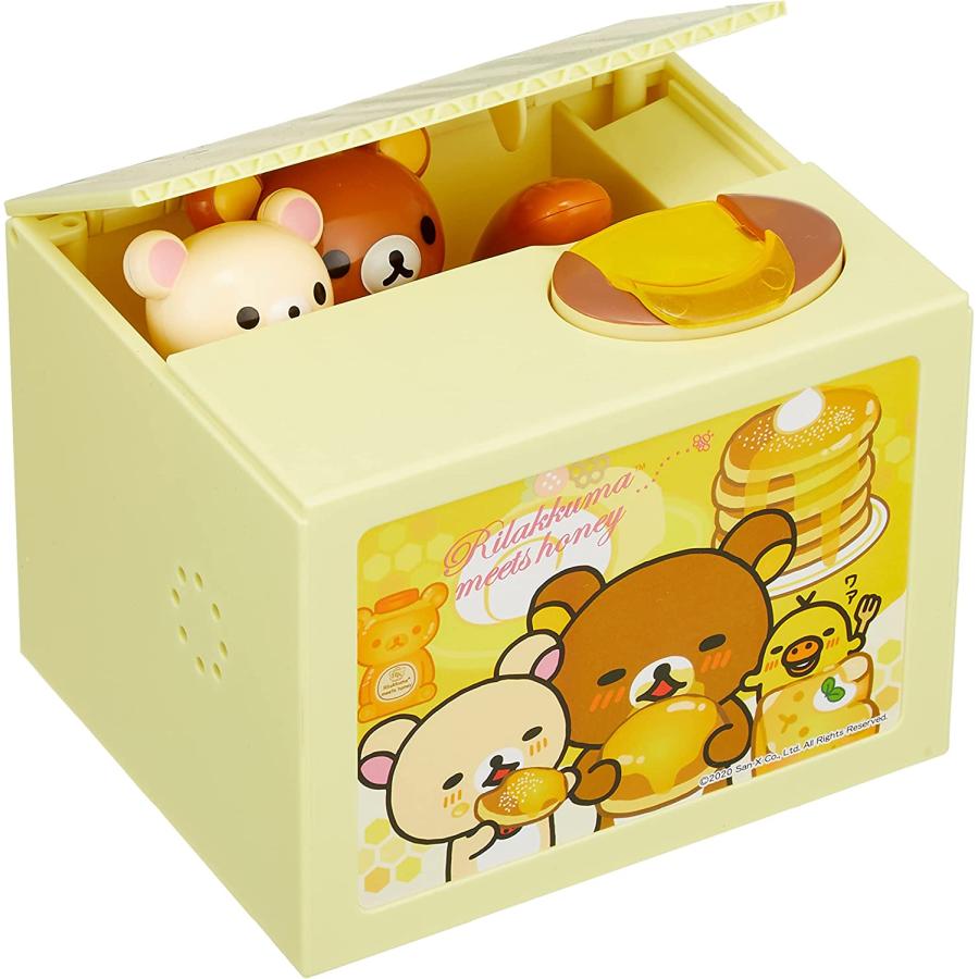 Shine 《在庫処分》 リラックマ 貯金箱 りらっくま 子供 面白い グッズ