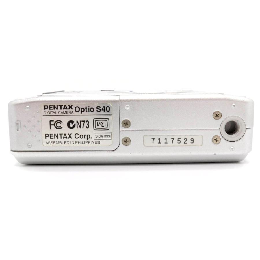 コンパクトカメラ PENTAX Optio S40 シルバー ペンタックス k2808