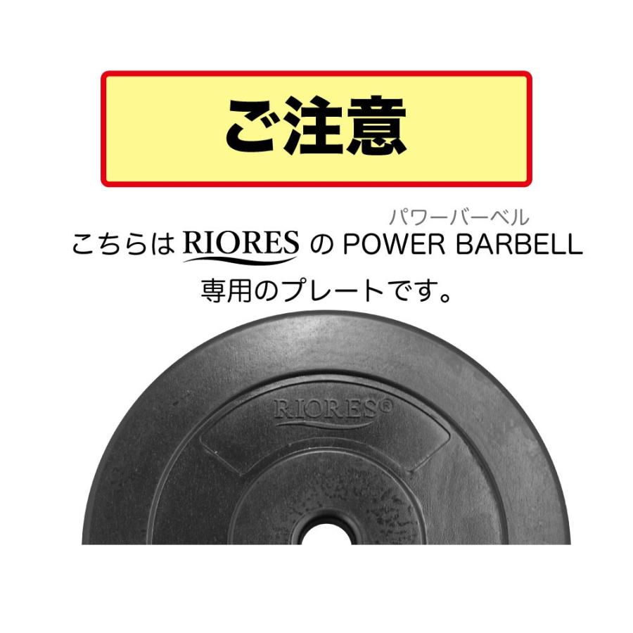 RIORES（リオレス） ウエイトプレート 10kg x 2枚 おもり 重り