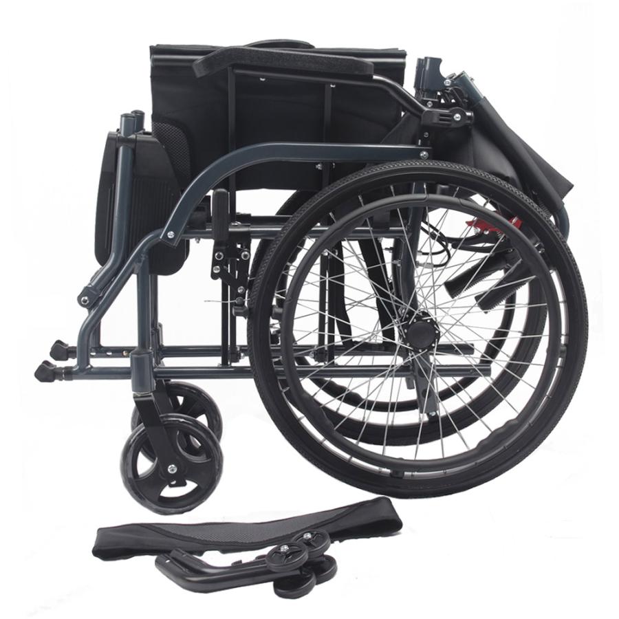 ナイス ウェイ6(Nice Way6) 自走式折りたたみ 車椅子（漕ぎやすい自走