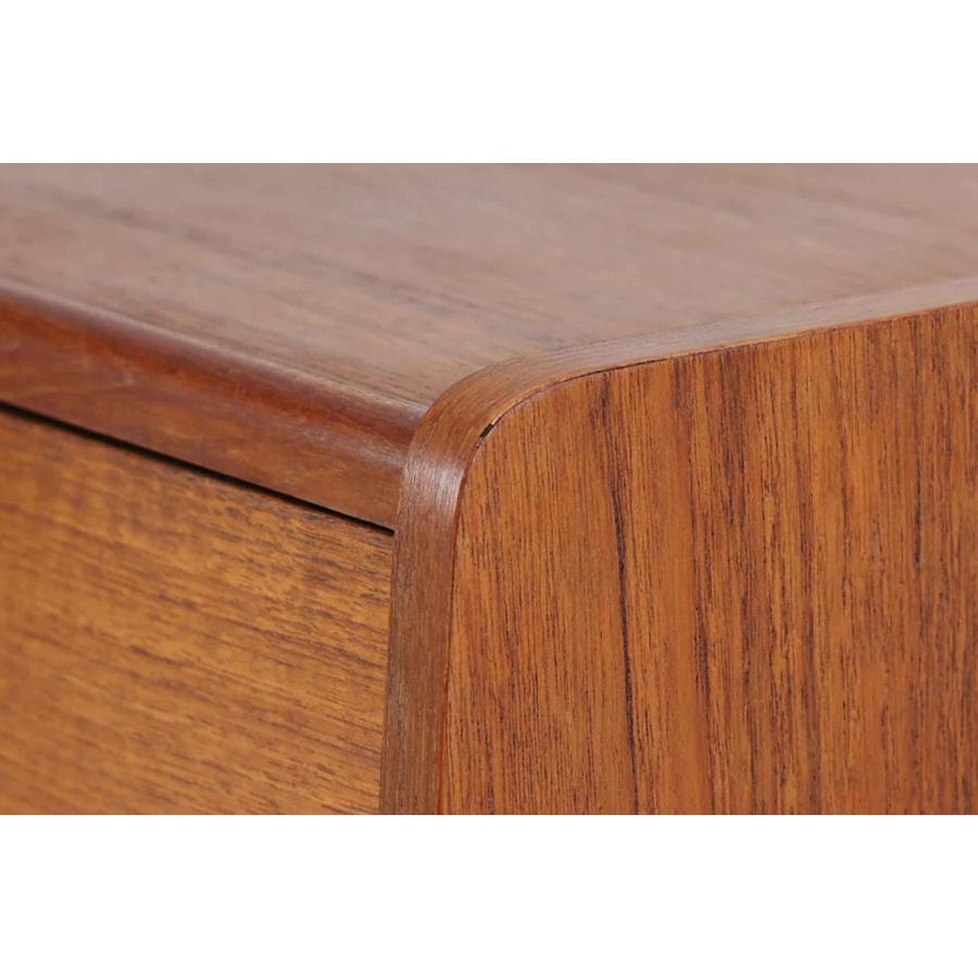 スモールキャビネット チーク×ビーチ材 北欧家具ビンテージ : CHLOROS