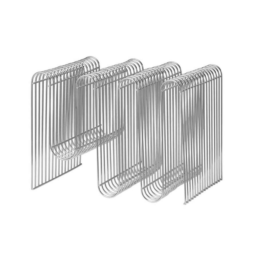 AYTM マガジンラック CURVA シルバー 正規品 北欧雑貨 インテリア