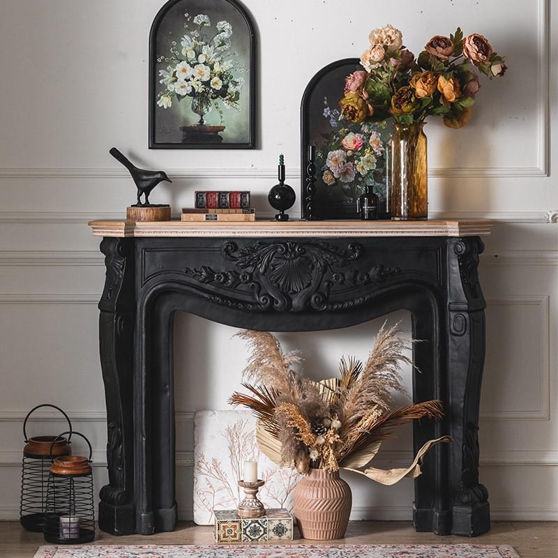 マントルピース ラグジュアリー ヨーロッパ風 レトロ調 おしゃれ
