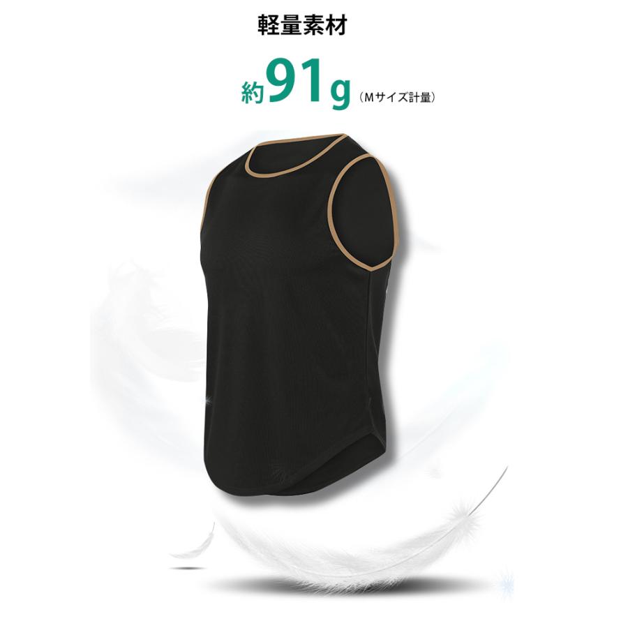 タンクトップ メッシュランシャツ 全13色 スポーツ ノースリーブ