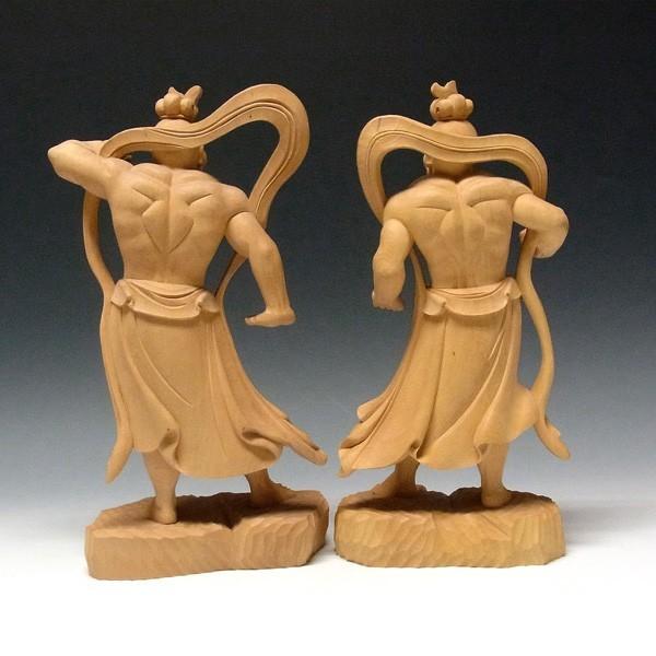 仁王像 金剛力士像 高さ31cm 柘植製 木彫り 仏像 : 仏像と縁起物の専門