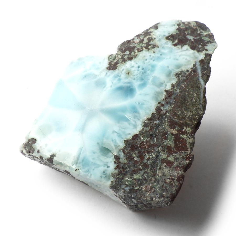 ラリマー 原石 ポリッシュスライス ドミニカ共和国産 天然石