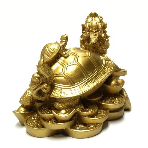 龍亀（ロングイ）10cm 風水 置物 銭亀 : 仏像と縁起物の専門店 龍祥