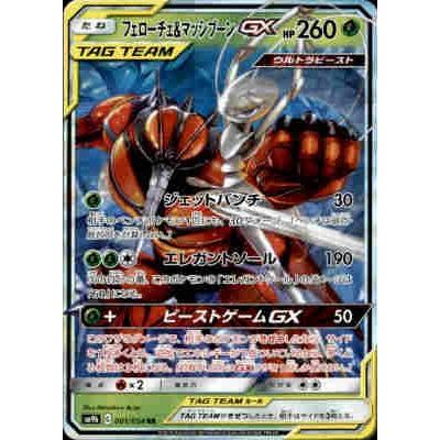 フェローチェ＆マッシブーンGX[001・054 RR]/草 ポケモンカード