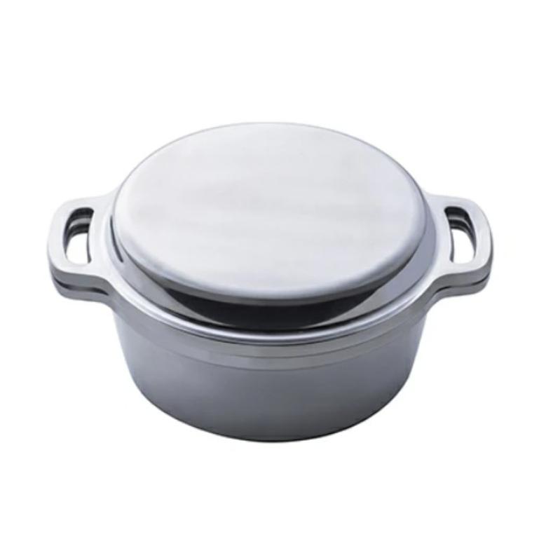 HALムスイ KING無水鍋(R)20 両手鍋 20cm 無水調理 1鍋8役 ガス火専用