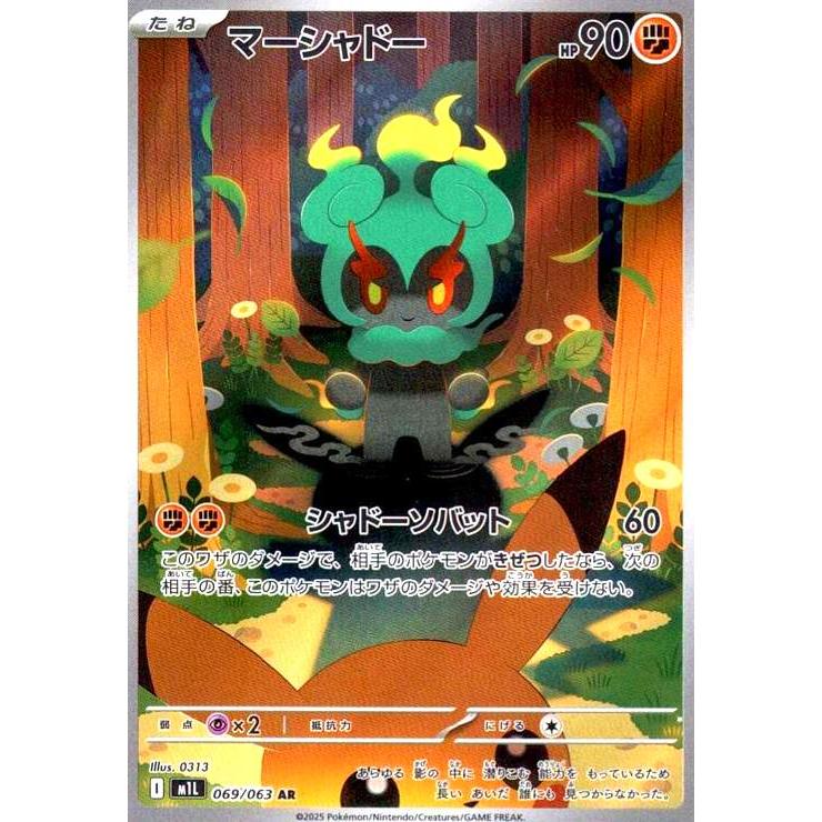 マーシャドー(AR)(069/063) ポケモンカード : トレカショップ竜の