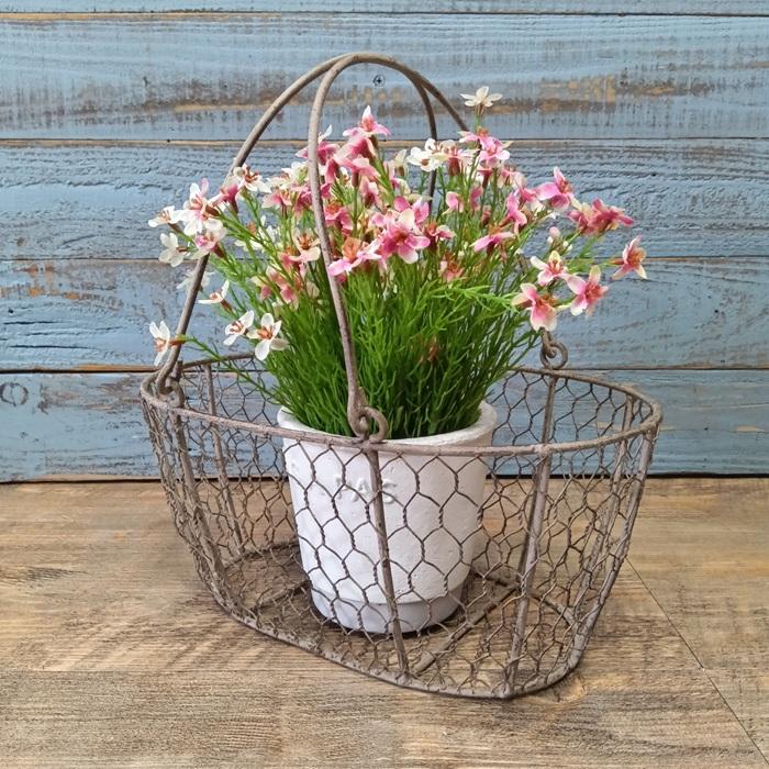 ガーデニング 雑貨 ワイヤーバスケット バスケット かご ワイヤー