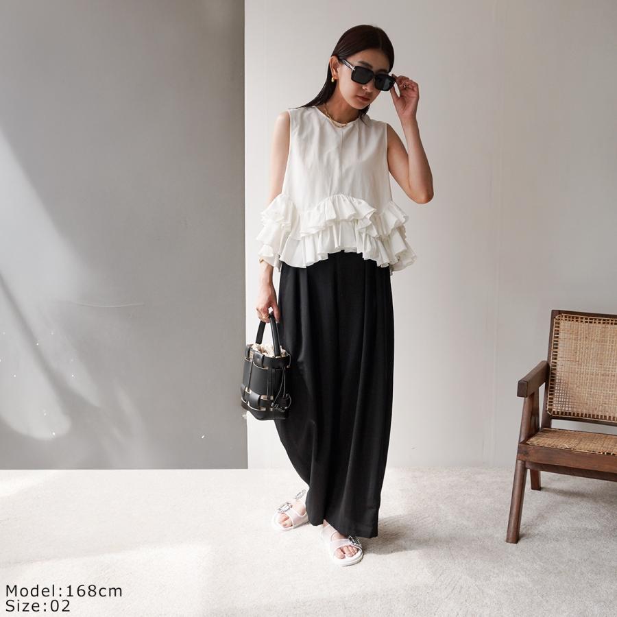 cloche（クロッシェ） クロシェ スラックス ドライジョーゼット 86553