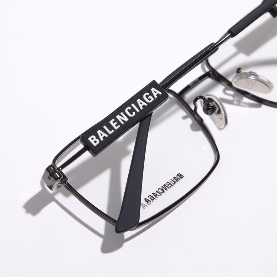 BALENCIAGA（バレンシアガ） メガネ BB0118O メンズ スクエア型 メタル