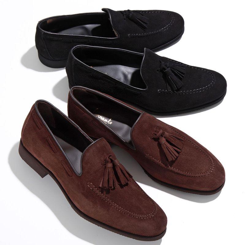 FERRANTE（フェランテ） ローファー ARNO CAMOSCIO アルノ メンズ