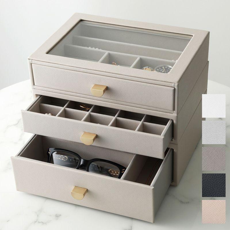 STACKERS（スタッカーズ） ジュエリーボックス Classic Drawers 3 set
