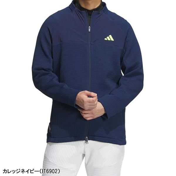 アディダス ゴルフ 長袖 フルジップ ジャケット COLD. RDY バック