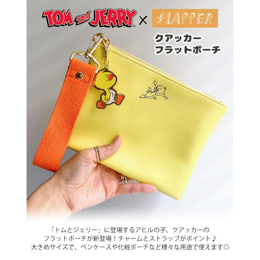 flapper_bags トムとジェリー クアッカ― グッズ ポーチ トムジェリ