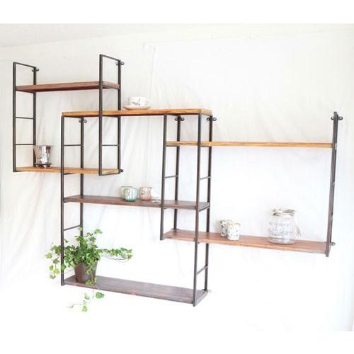 ウォールシェルフ ウォールラック アイアン 壁掛け 棚 壁掛けシェルフ