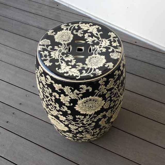 スツール チェア 陶器 イス アジアン オリエンタル コンパクト