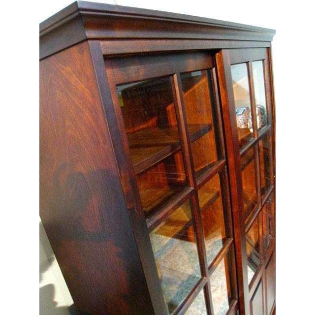 書棚 本棚 天然木 樺桜材 105幅 クラッシック ハイセンス 高級 和