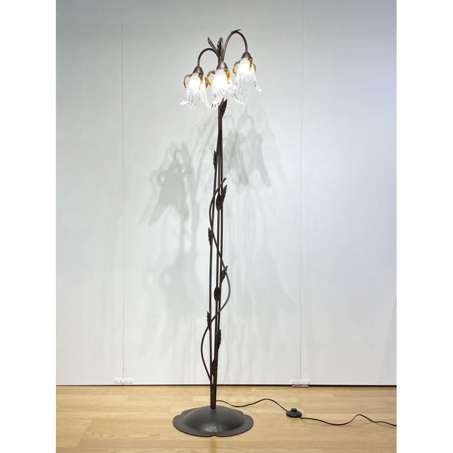 フロアランプ クラシック 間接照明 おしゃれ 3灯 アンティーク調