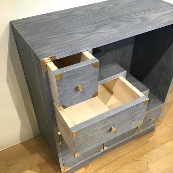 民芸家具 和モダン 日本製 国産家具 おしゃれ 階段箪笥 吉野民芸 箪笥