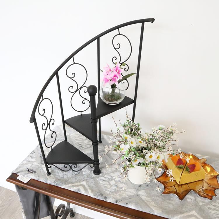 花台 フラワースタンド アイアン おしゃれ 室内 コンパクト モダン