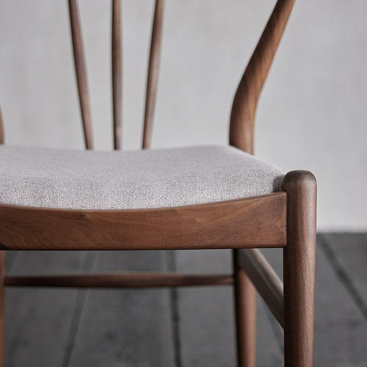 イス チェア ダイニングチェア ウォールナット無垢 天然木 木製