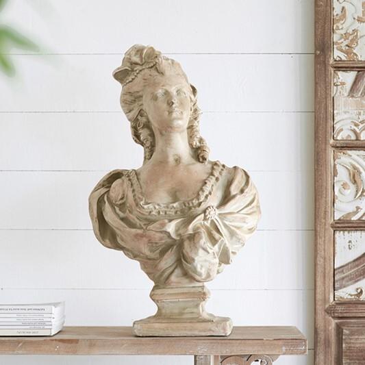 婦人胸像 オブジェ マリーアントワネット胸像 マリーアントワネット