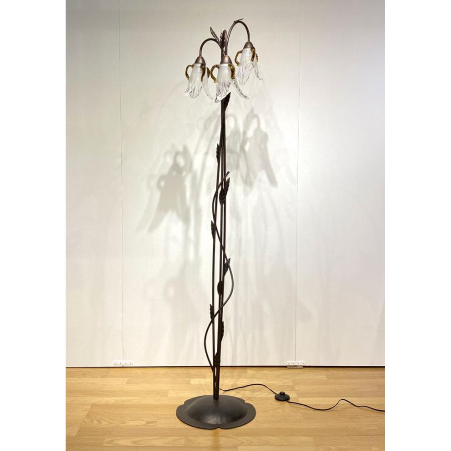 フロアランプ クラシック 間接照明 おしゃれ 3灯 アンティーク調