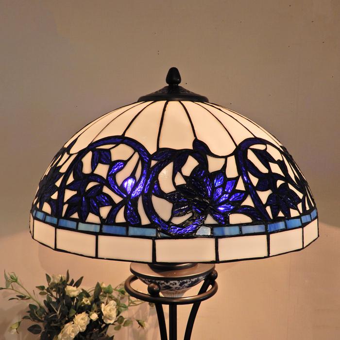 ステンドグラスランプ/直径41 テーブルランプ おしゃれ エレガント
