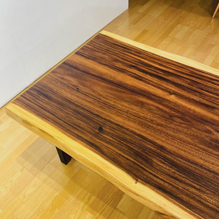 モンキーポッド一枚板ダイニングテーブル 幅171cm 一枚板 テーブル