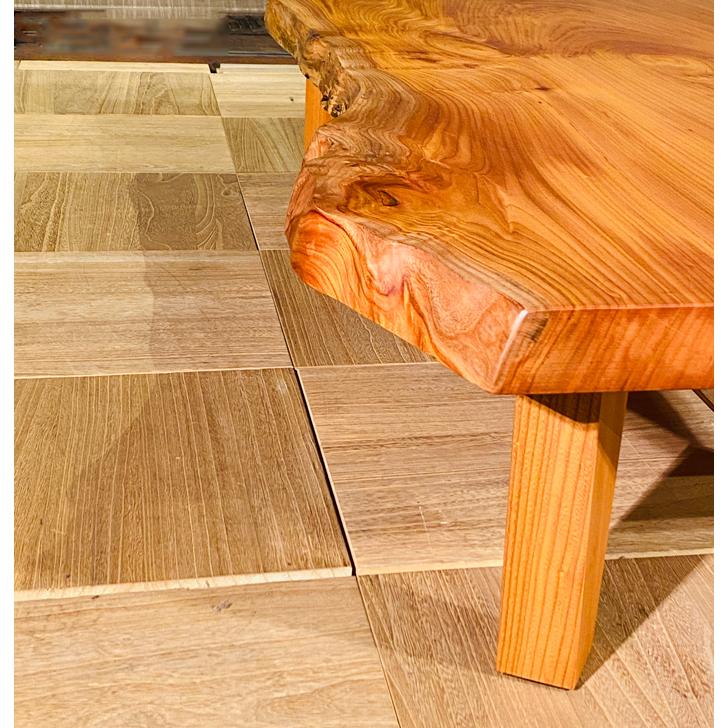 一枚板テーブル ケヤキ 欅 けやき 一枚板 座卓 ローテーブル リビング