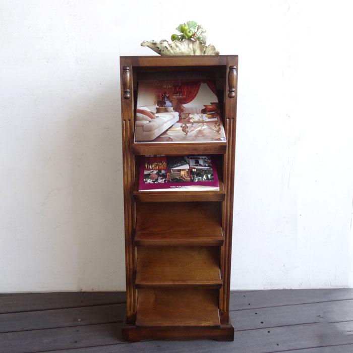 ウッドギャラリー樹 スリッパラック マガジンラック 木製 無垢材