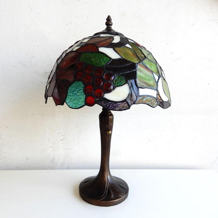 ステンドランプ 葡萄 ステンドグラス ランプ おしゃれ ぶどう ブドウ