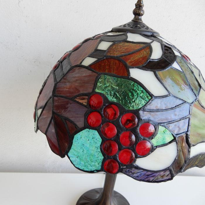 ステンドランプ 葡萄 ステンドグラス ランプ おしゃれ ぶどう ブドウ