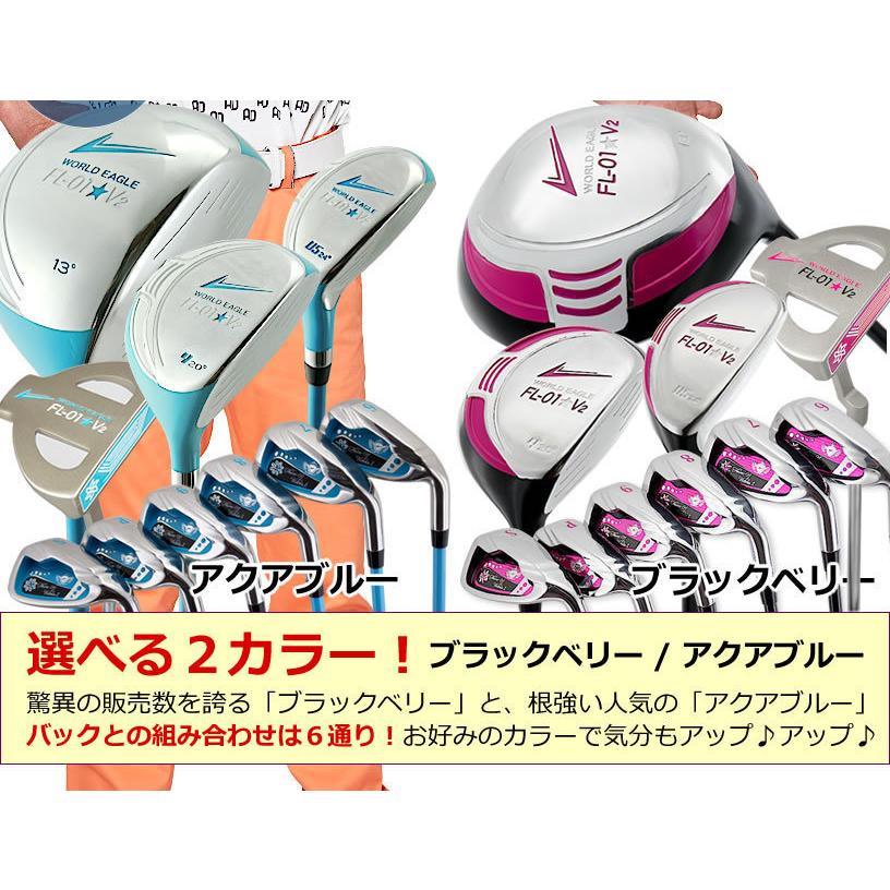 WORLD EAGLE ゴルフクラブセット ワールドイーグル レディース FL-01